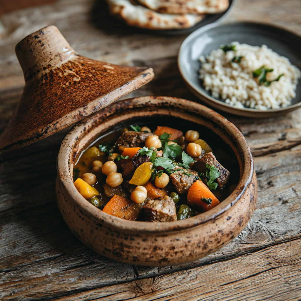 Traditionel tagine-gryde